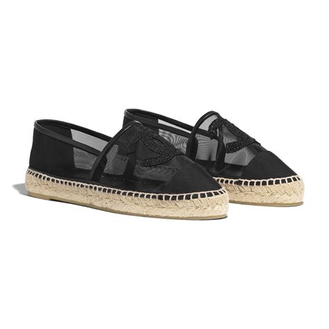 chanel mesh espadrilles|espadrilles chanel shop.